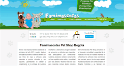 Desktop Screenshot of famimascotas.com